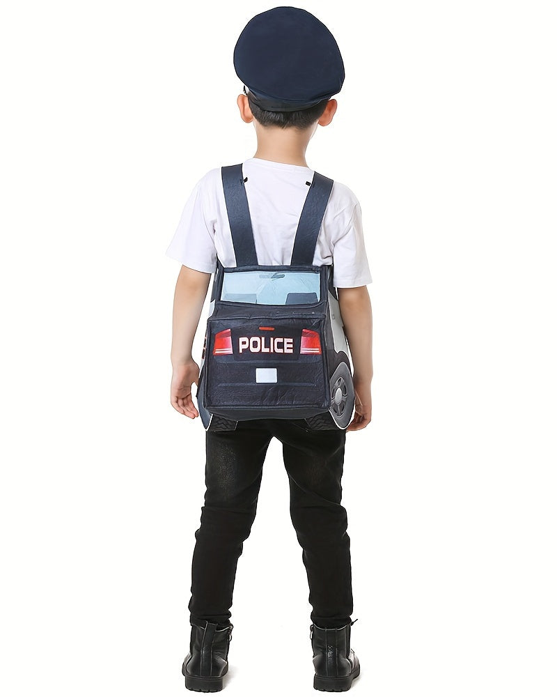 Police Car Costume Kids