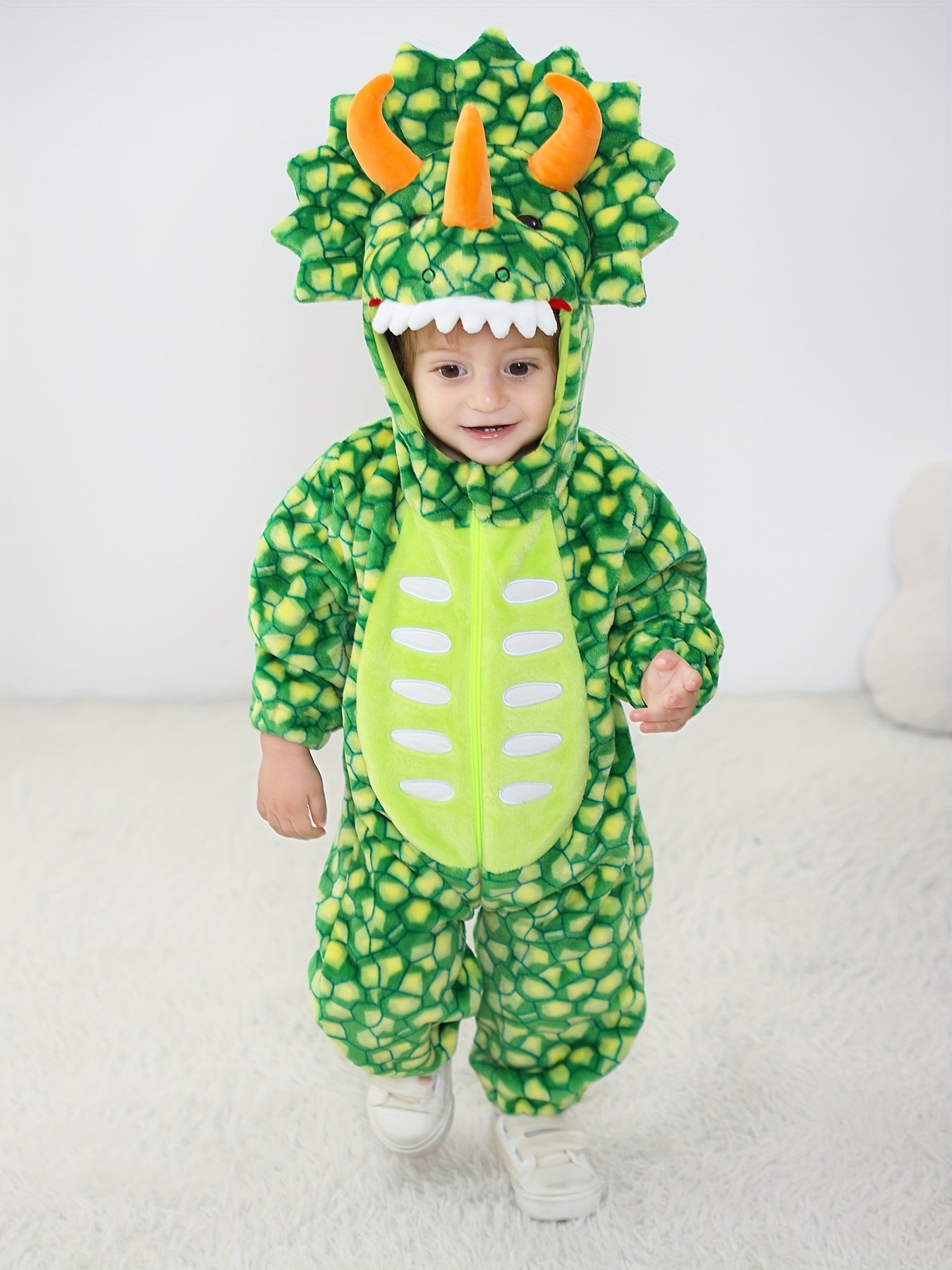 Dinosaur Triceratops Dino Costume Kids