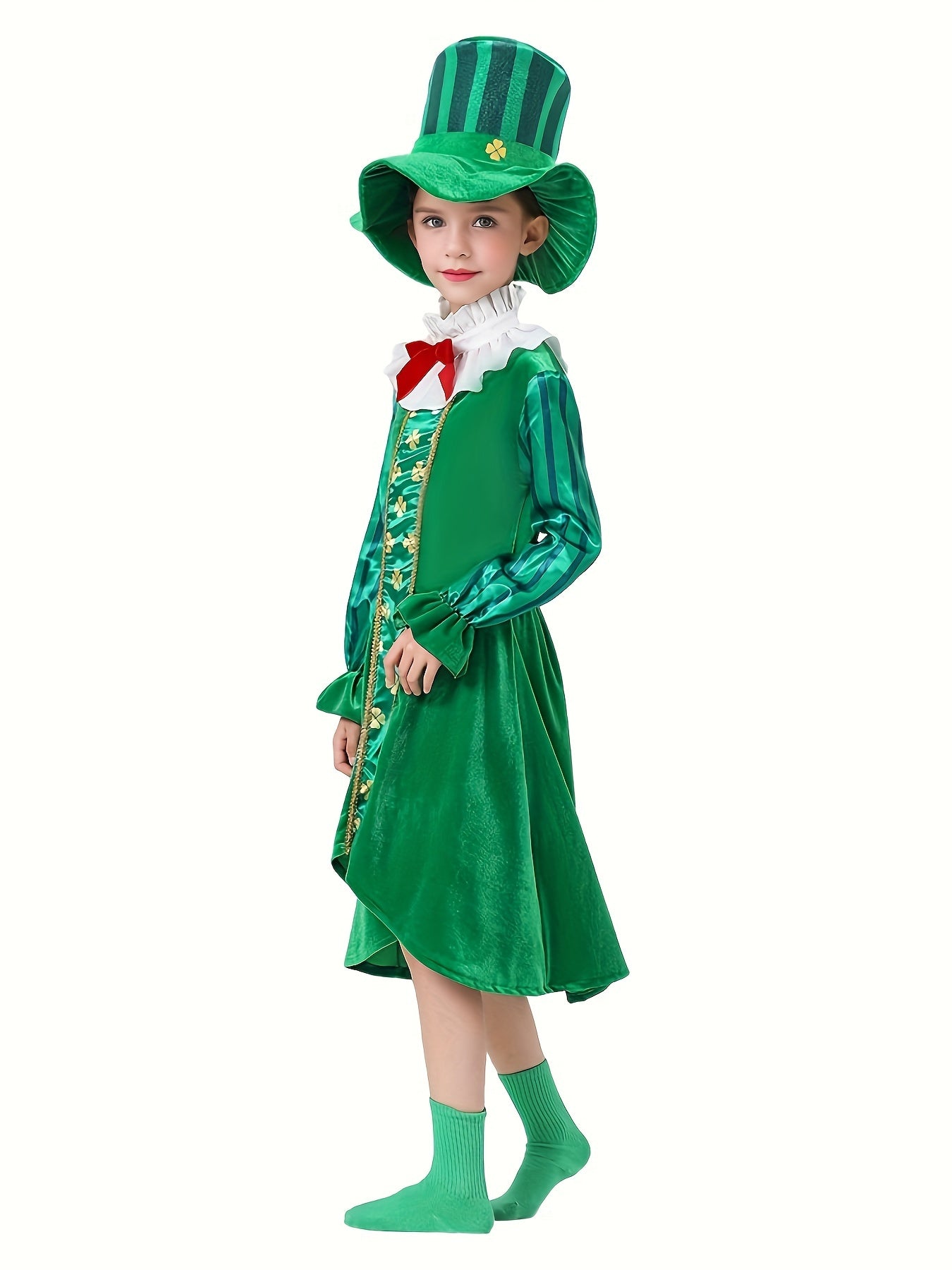 Leprechaun Costume Dress Kids