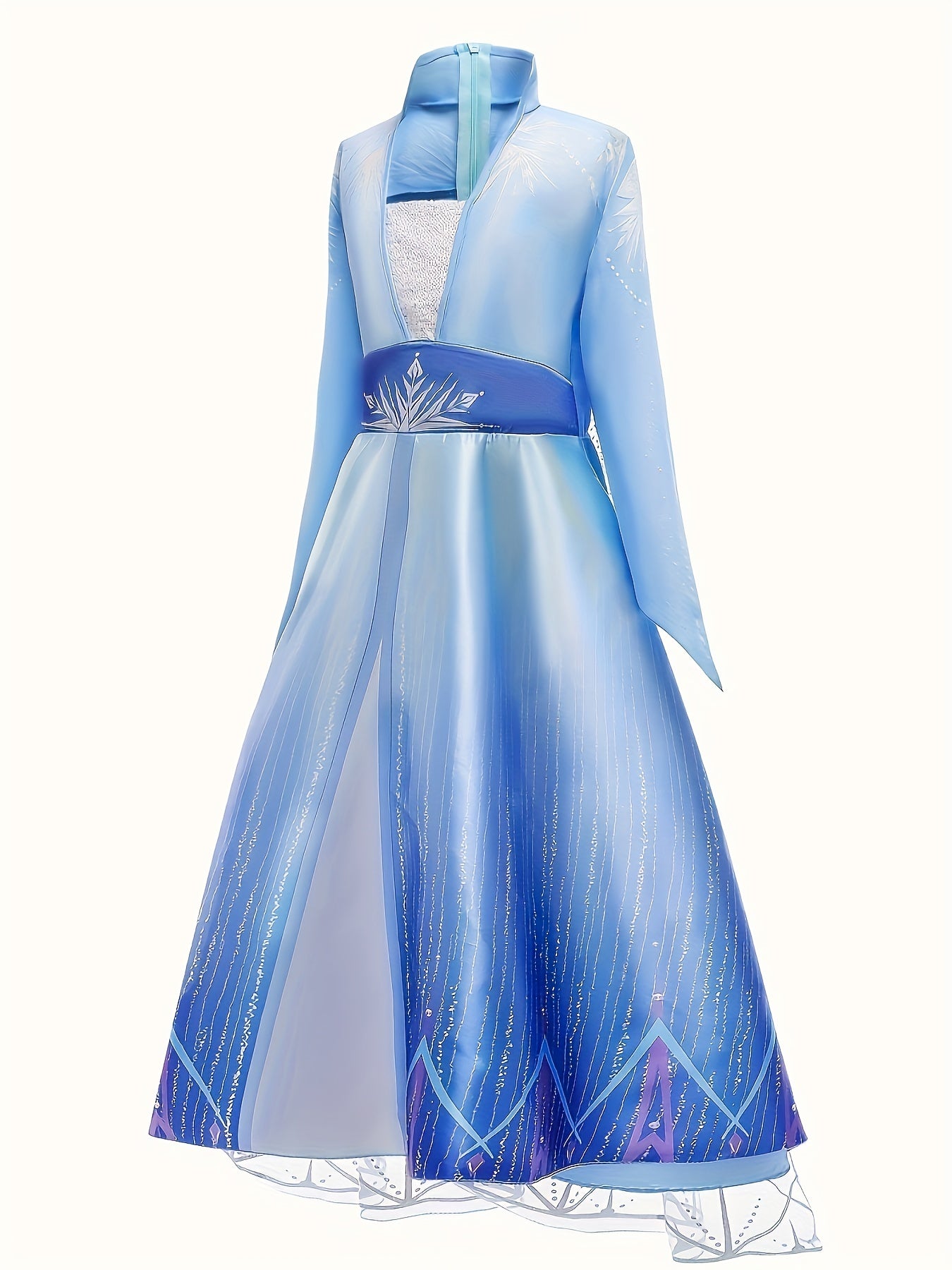 Princess Queen Elsa Dress Costume Kids