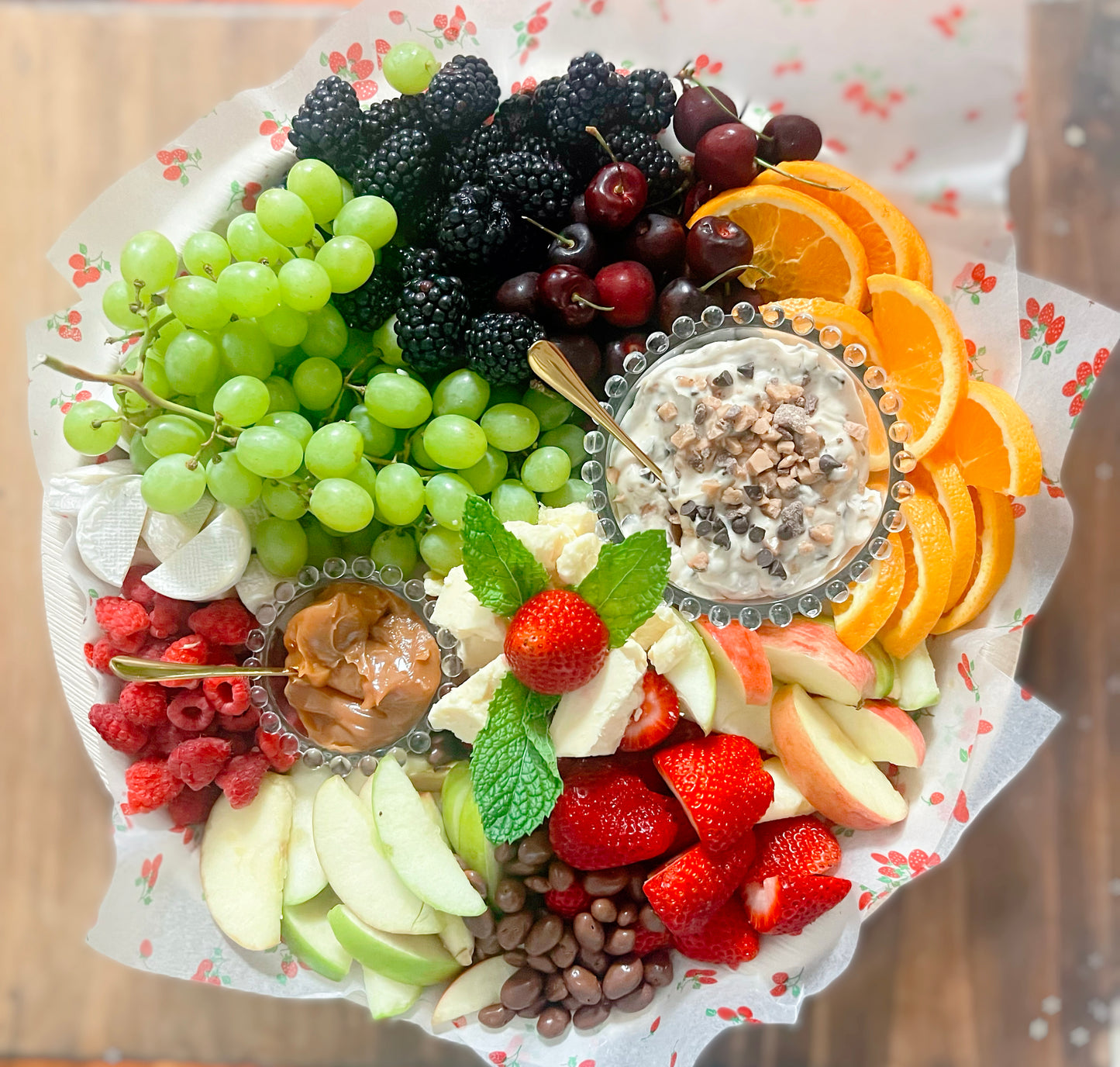 Fruit and Cheese Tray