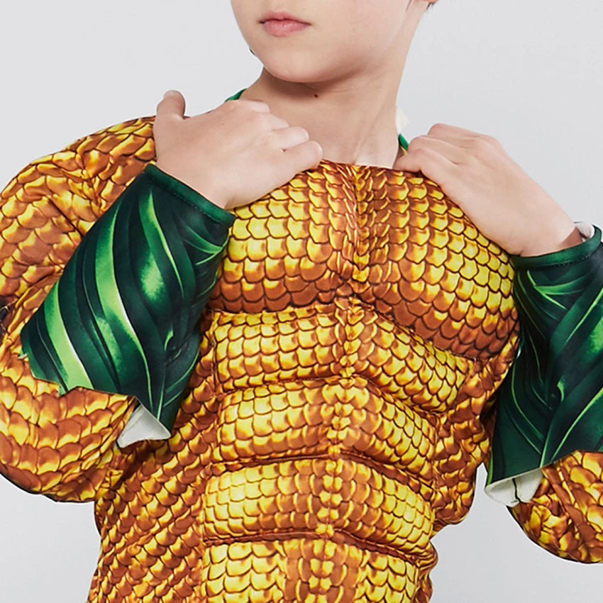 Marvel Aquaman Costumes Superhero Kids