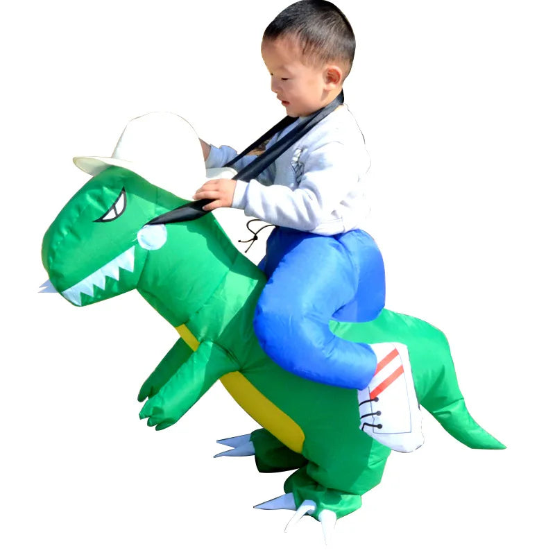 Inflatable Dinosaur Costume T-rex Dino Costumes Kids