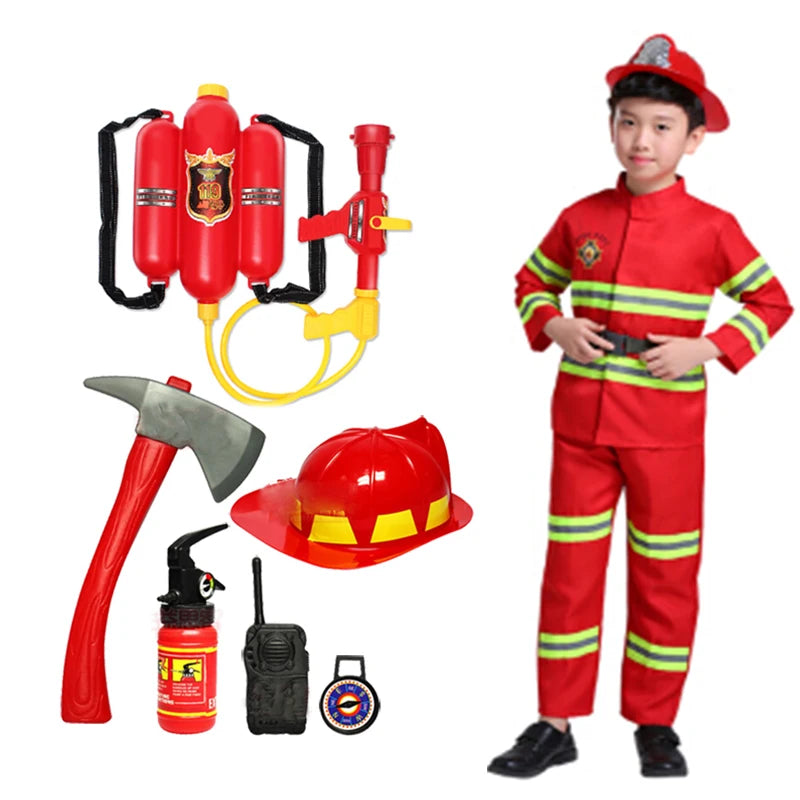 Firefighter Uniform Kids Costume Accessory