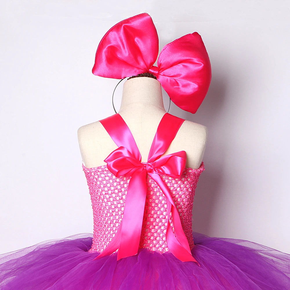 Lol Surprise Costume Tutu Dress Kids Hot Pink Purple