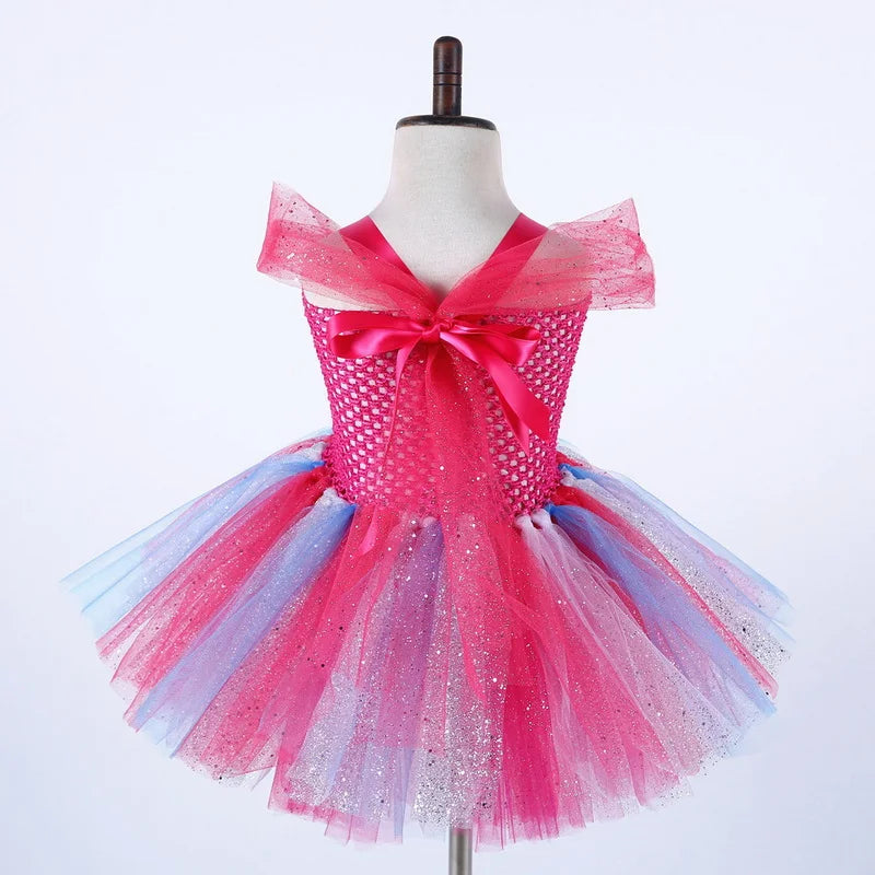 Trolls Tutu Kids Costume with Headband