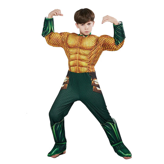 Marvel Aquaman Costumes Superhero Kids