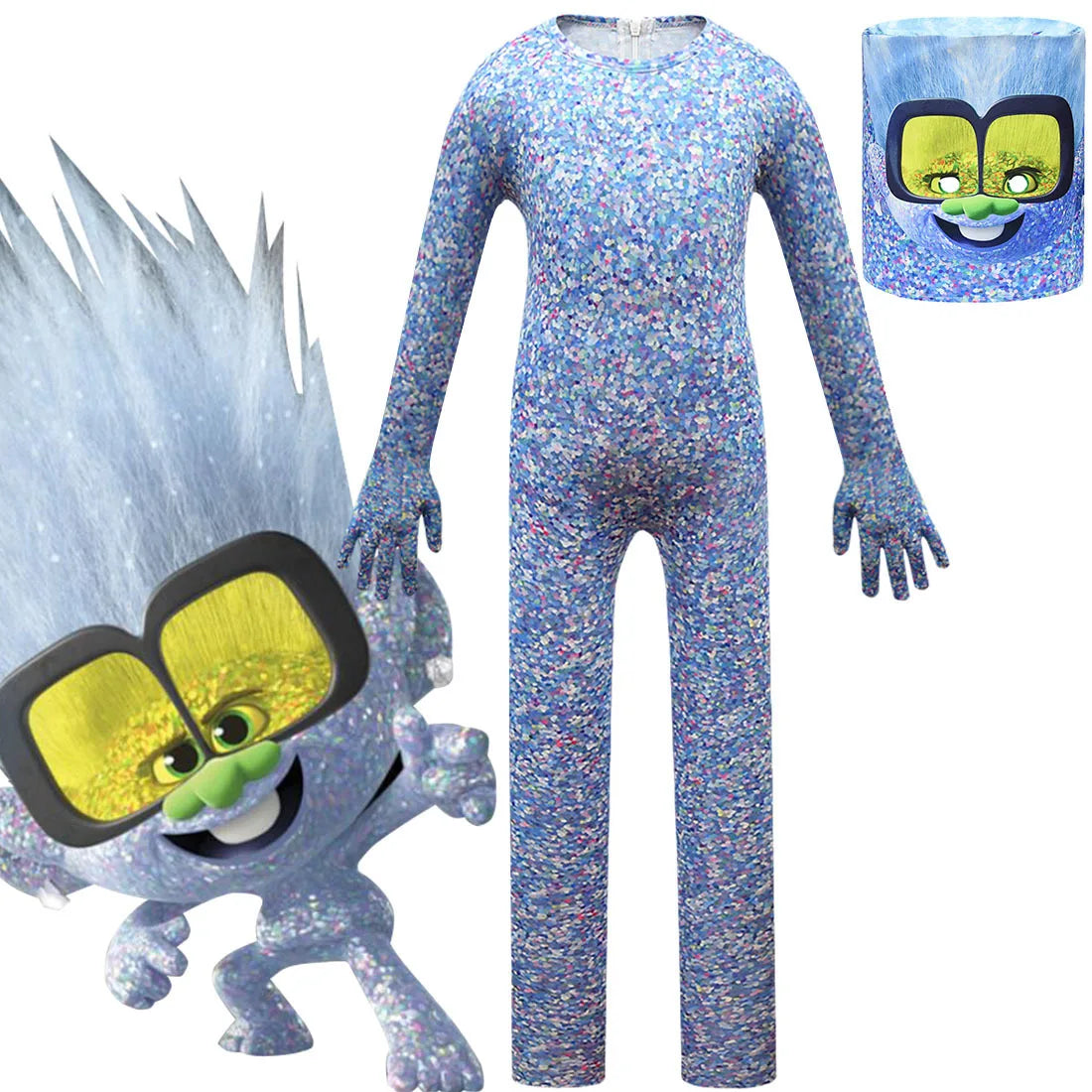 Trolls Little Diamond Costume Kids