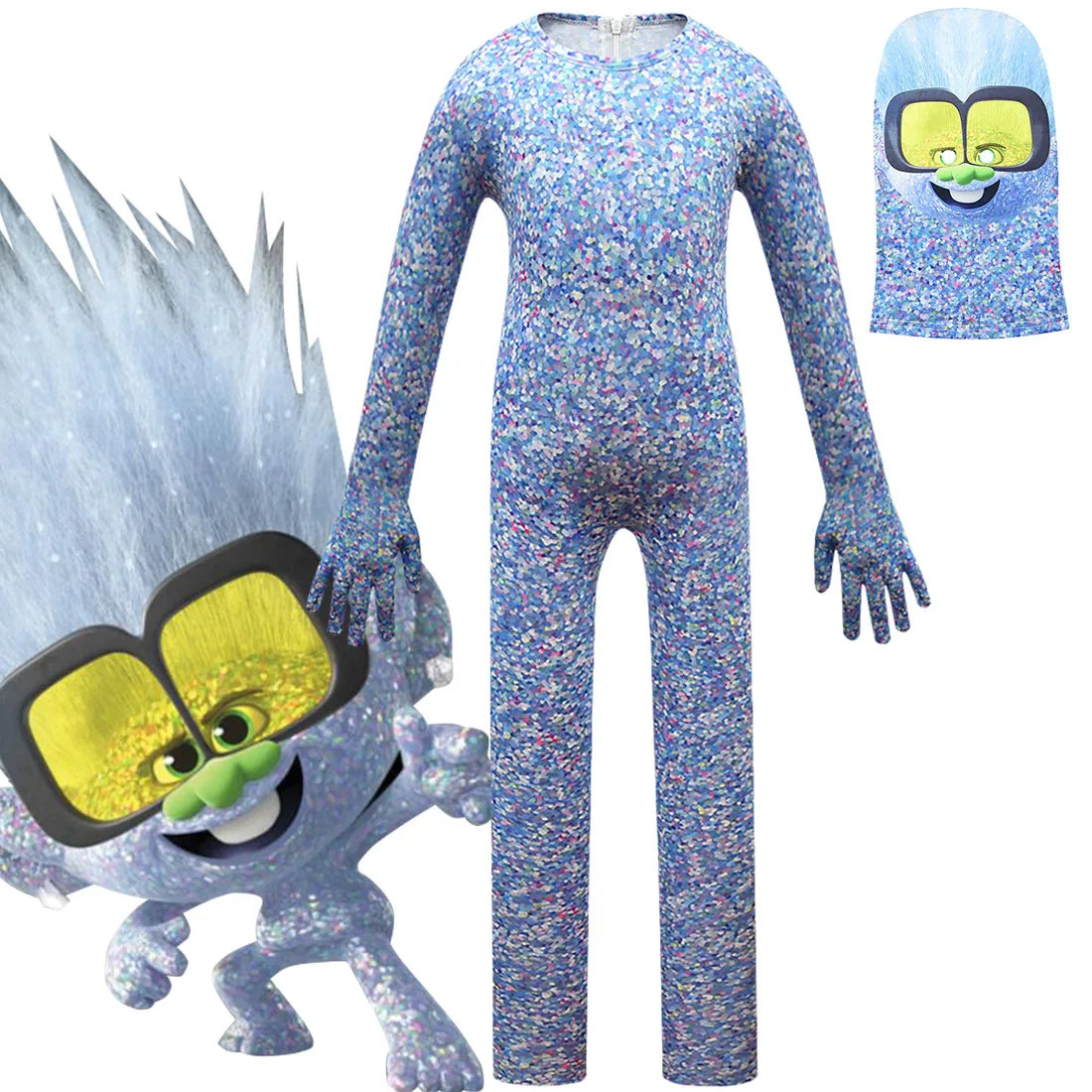 Trolls Little Diamond Costume Kids