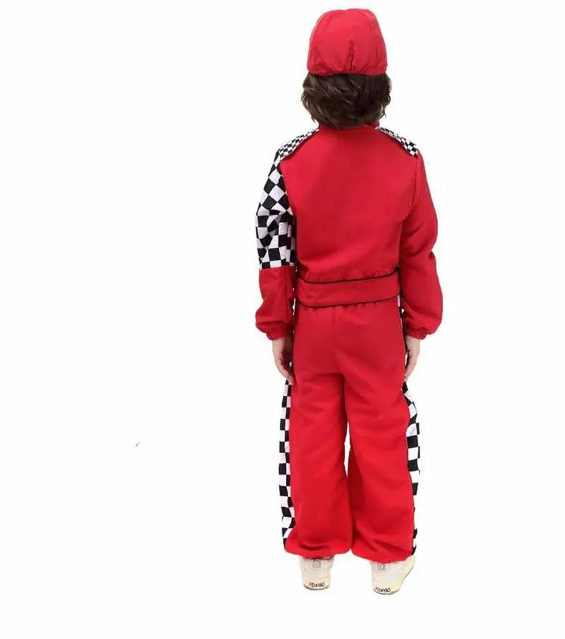 Racecar Driver Costume Kids Lightening Cars