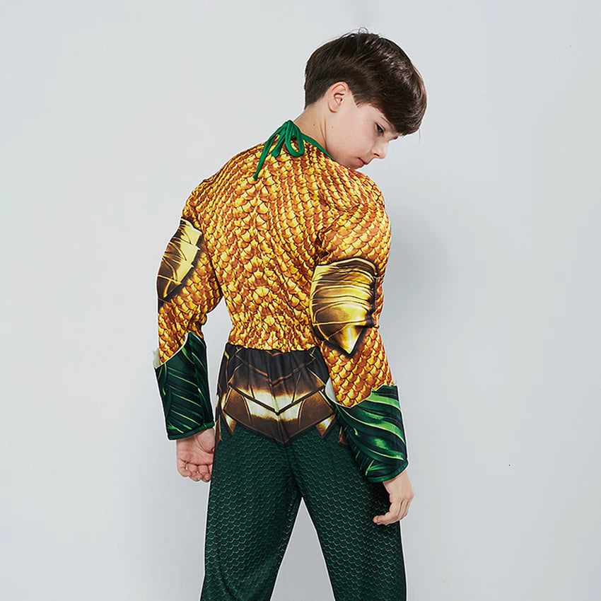 Marvel Aquaman Costumes Superhero Kids