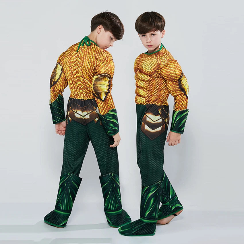 Marvel Aquaman Costumes Superhero Kids