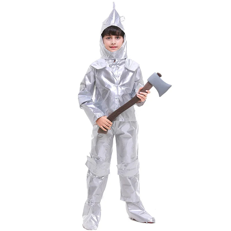 Wizard of Oz Tin Man Costume Kids 75th Anniversary Edition