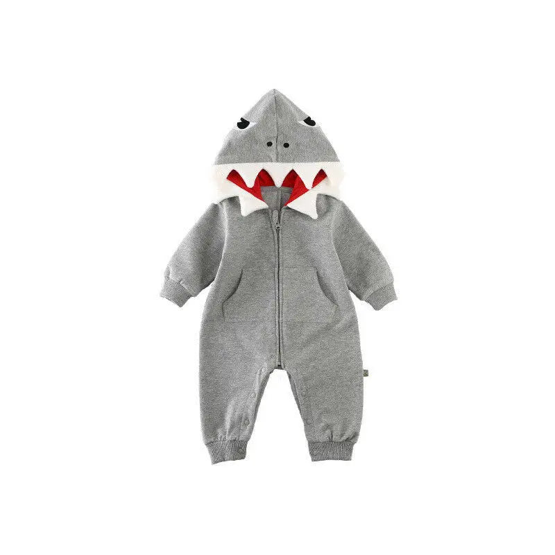 Shark Onesie Costume Baby Kids