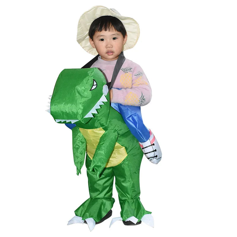 Inflatable Dinosaur Costume T-rex Dino Costumes Kids