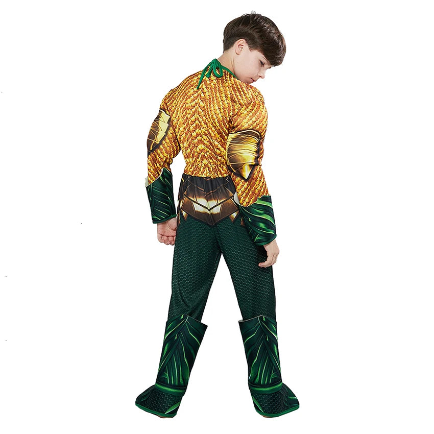 Marvel Aquaman Costumes Superhero Kids