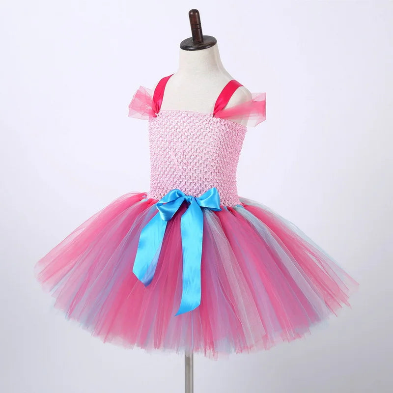 Trolls Tutu Kids Costume with Headband