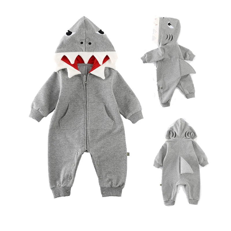 Shark Onesie Costume Baby Kids