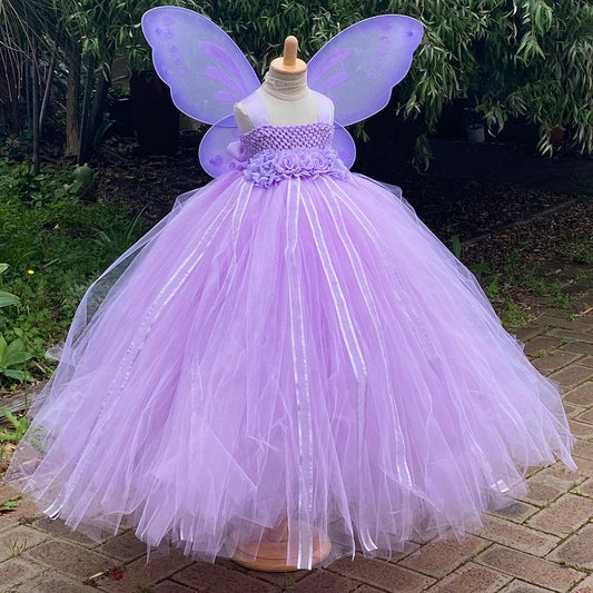 Butterfly Fairy Princess Costume Kids