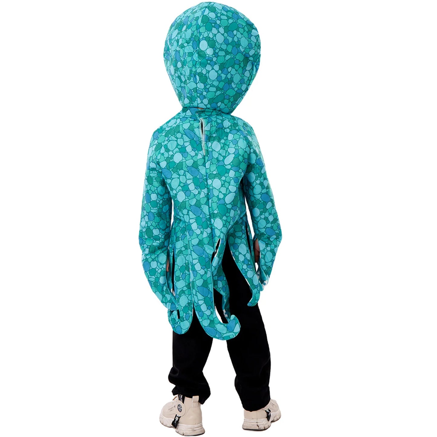 Sea Monster Blue Octopus kid costume