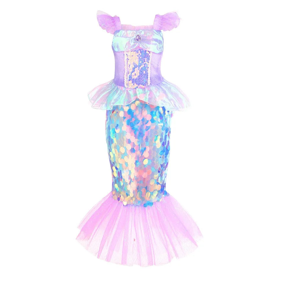 Princess Mermaid Costume Kids