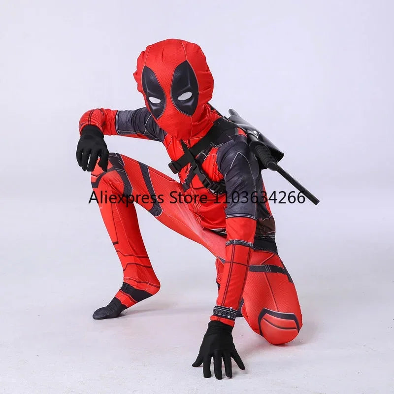 Deadpool Costume Kids