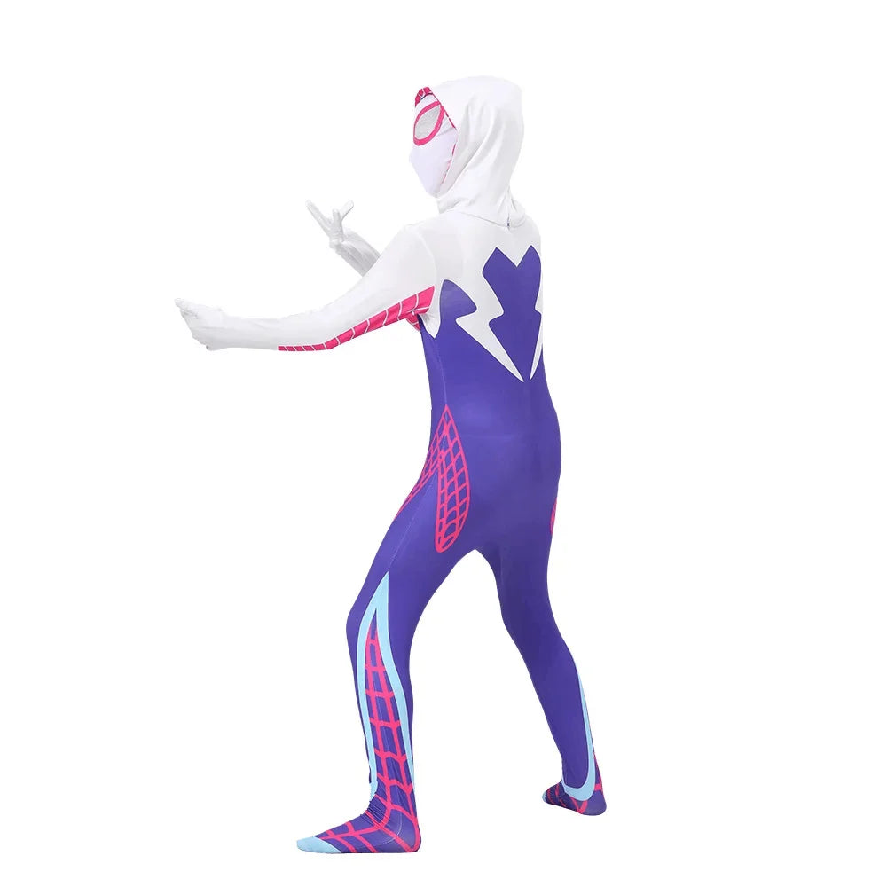 Marvel Spiderman Gwen Stacy Costume Kids