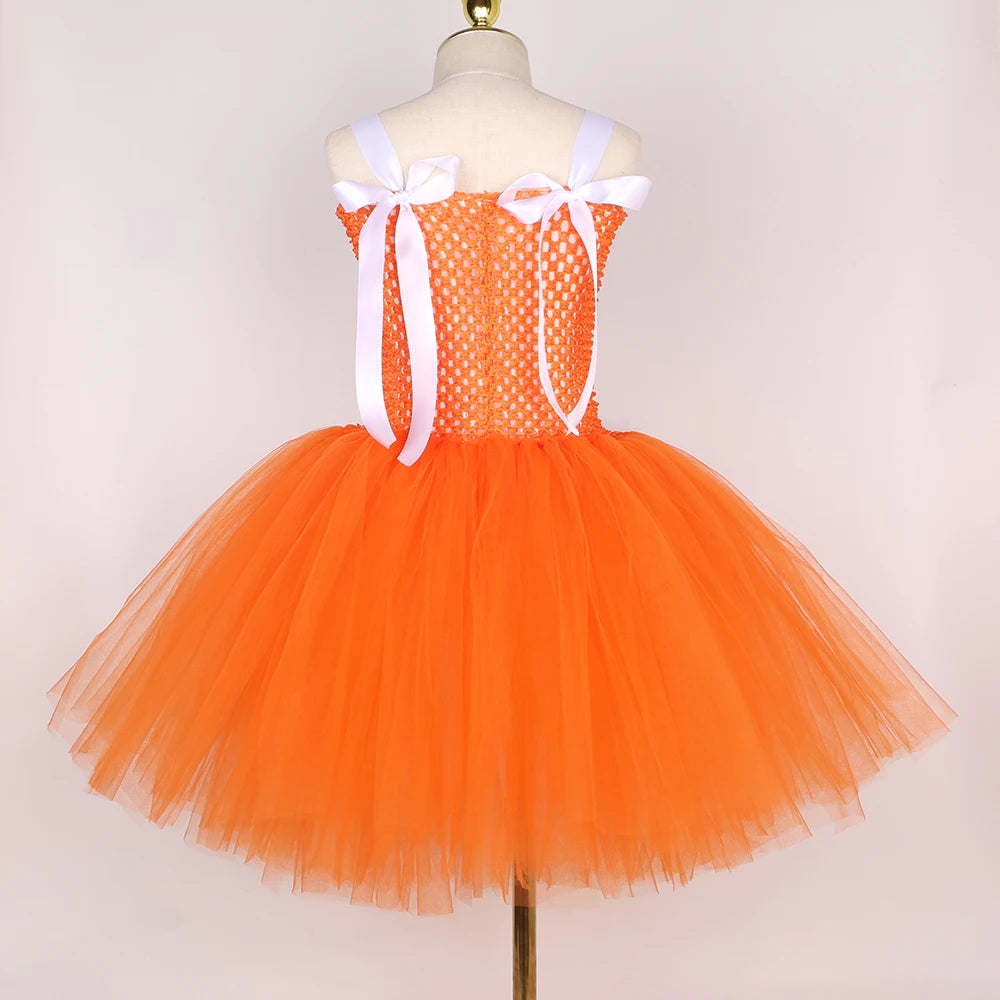 Fox Tutu Dress Costume Kids