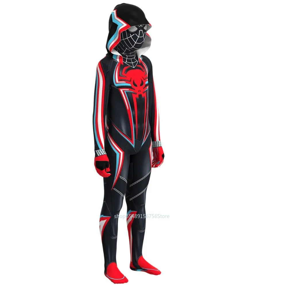 Marvel Spiderman Miles Morales Costume Kids