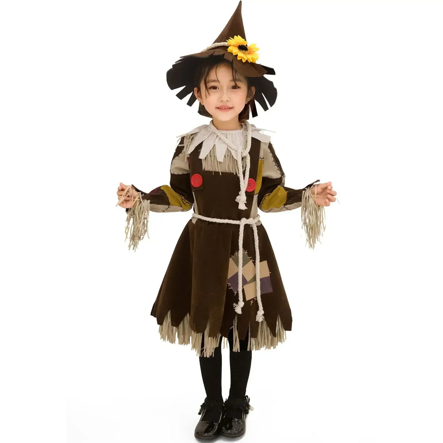 Wizard of Oz Scarecrow Dress Costume Kids