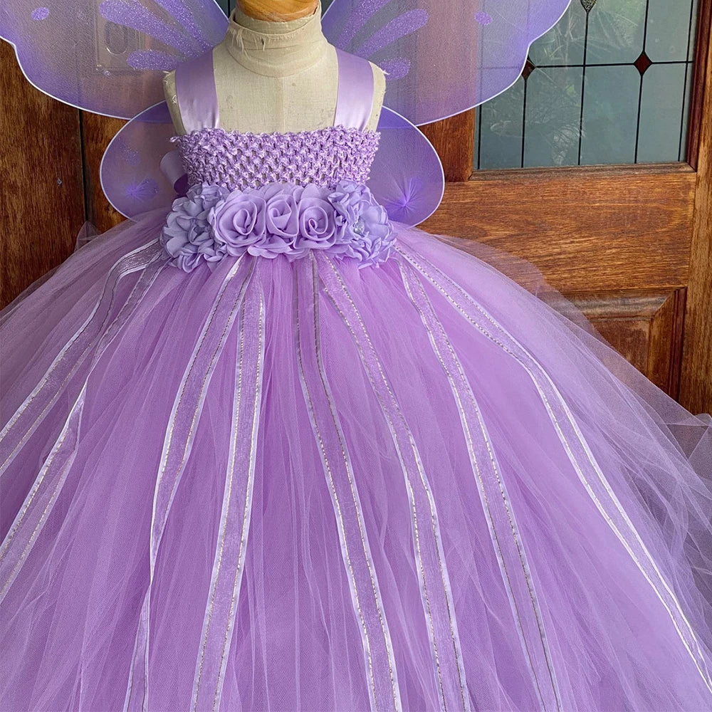 Butterfly Fairy Princess Costume Kids