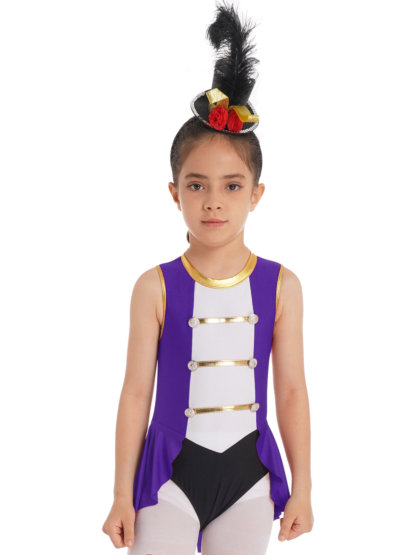 Circus Ringmaster Costumes Magician Kids