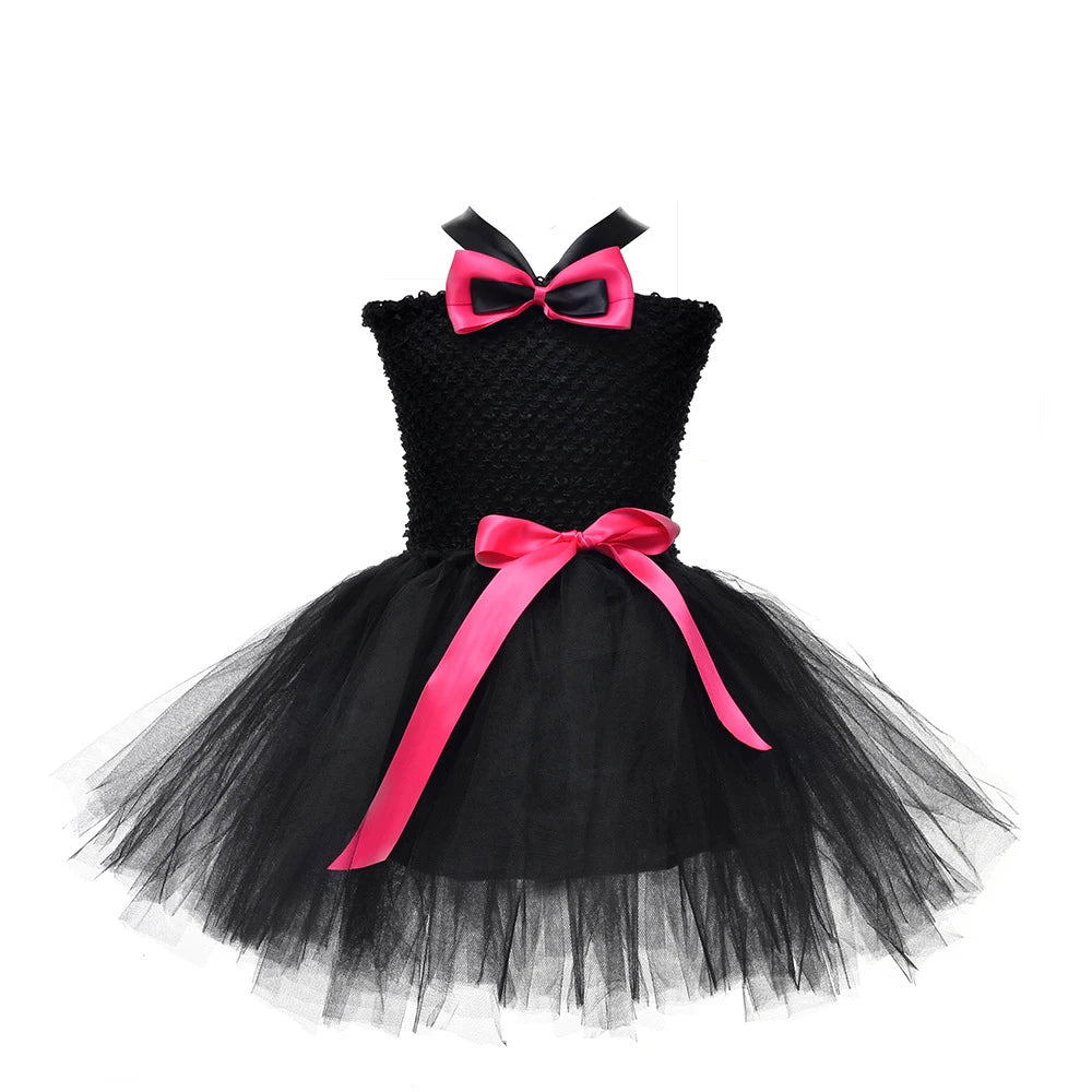 Black Cat Costume Tutu Kids