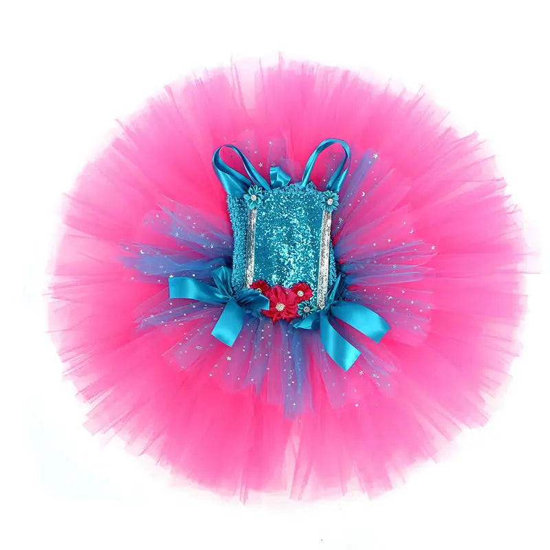 Trolls Tutu Costume Kids