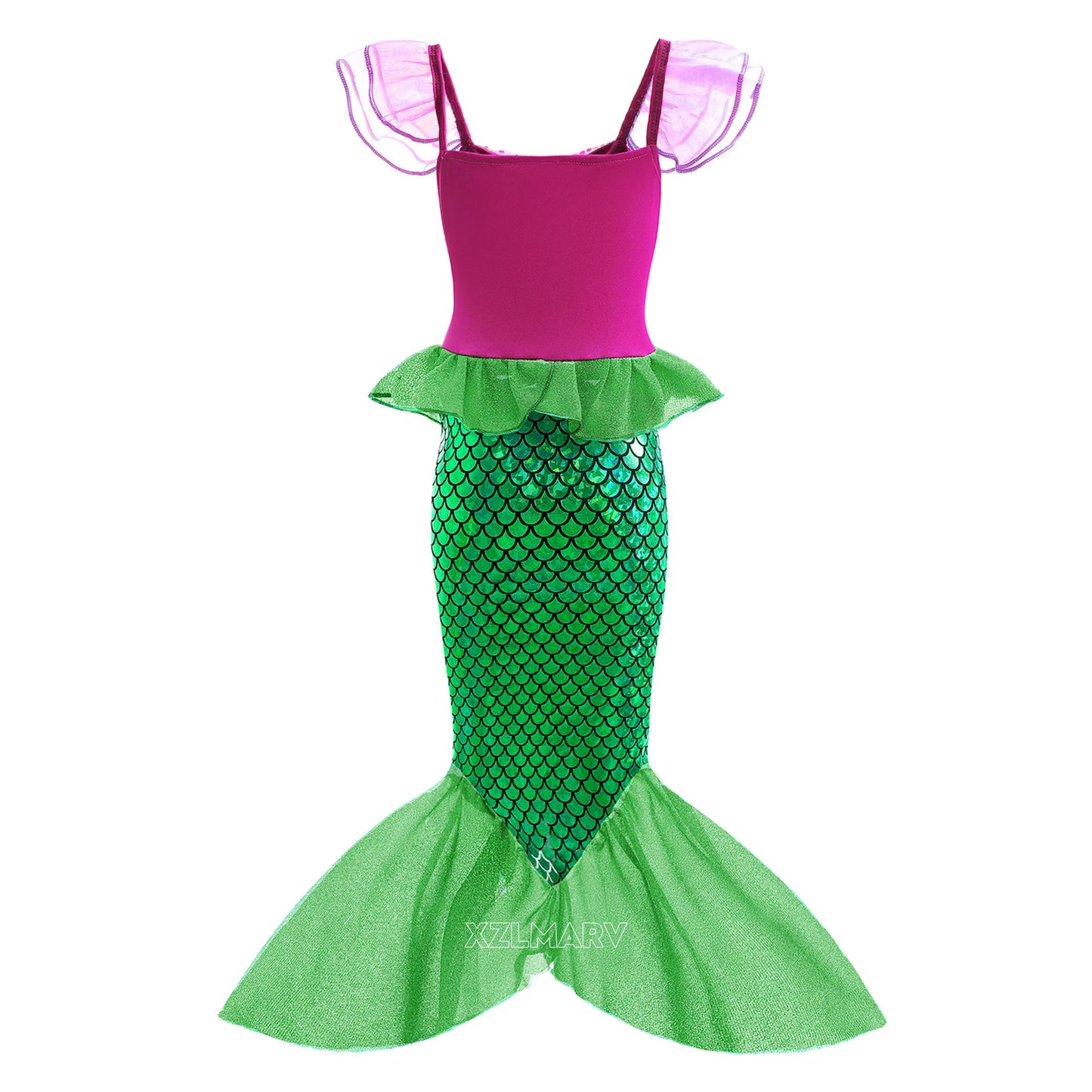 Princess Mermaid Costume Ariel Kids