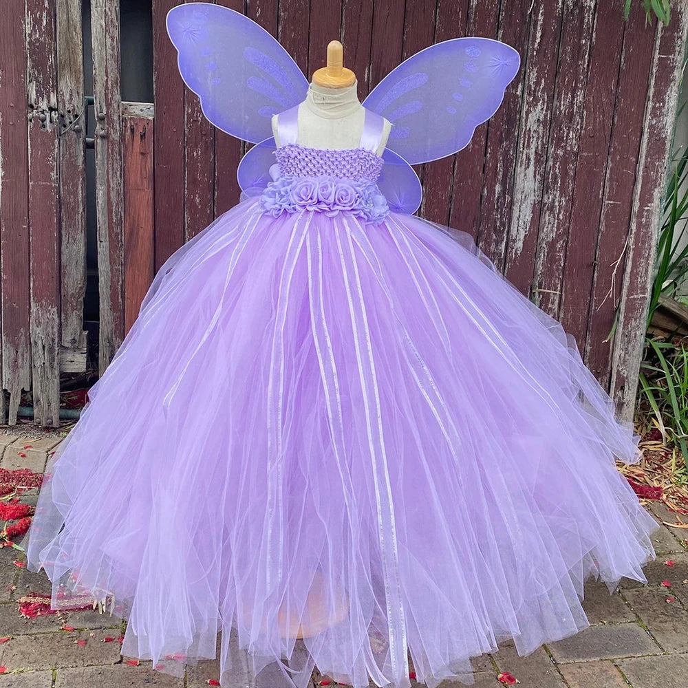 Butterfly Fairy Princess Costume Kids