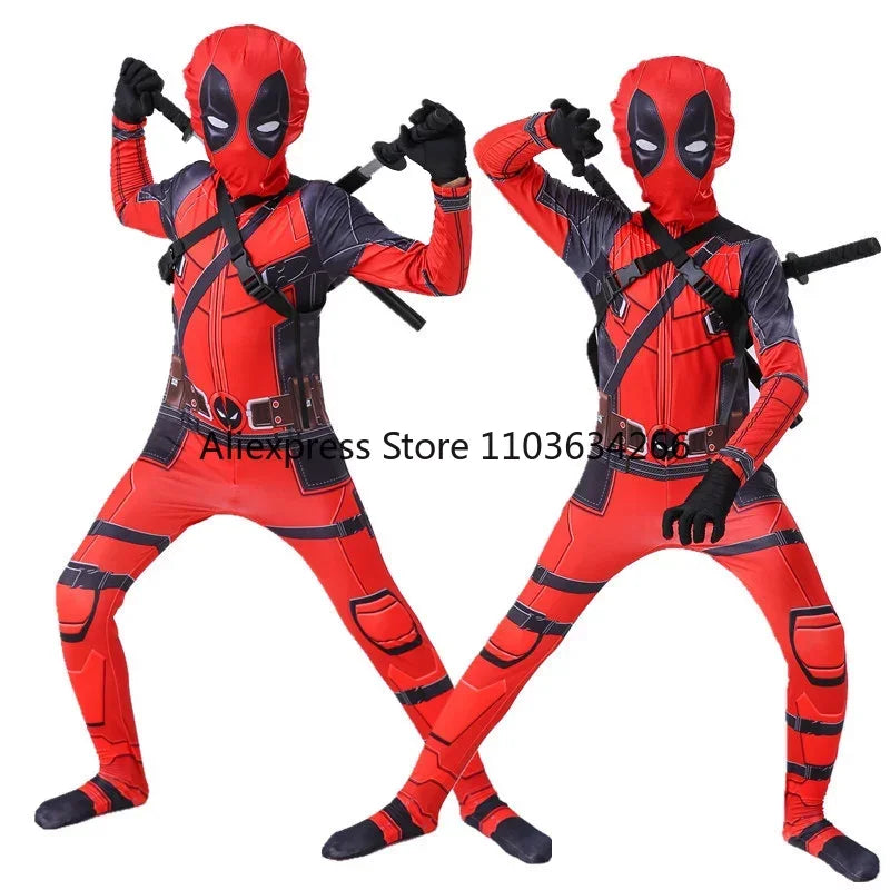 Deadpool Costume Kids