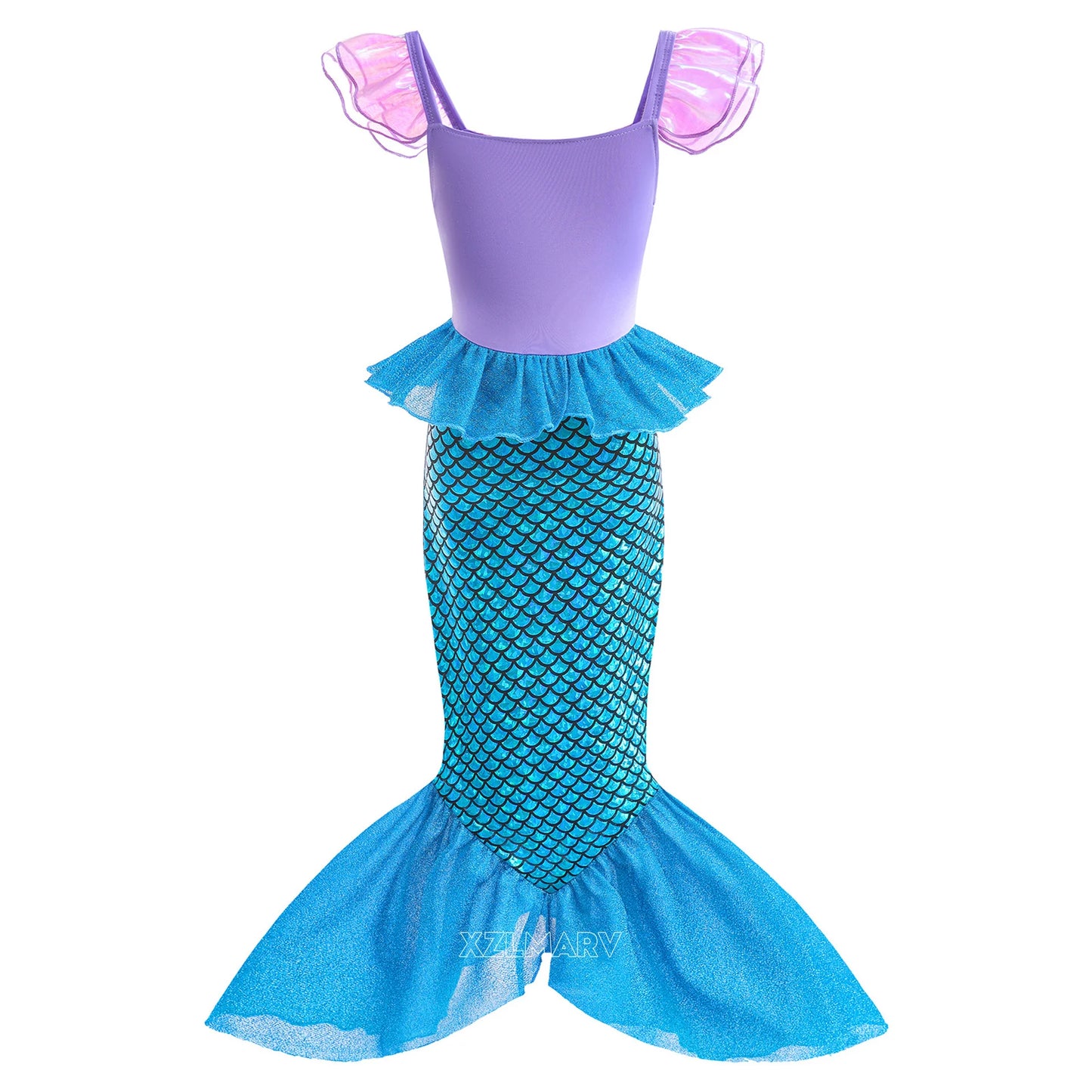 Princess Mermaid Costume Ariel Kids