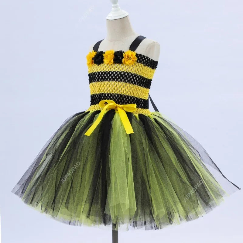 Bee Tutu Dress Costume Kids