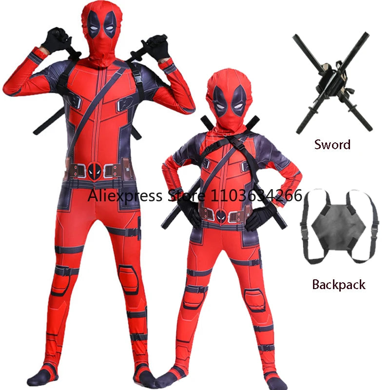 Deadpool Costume Kids