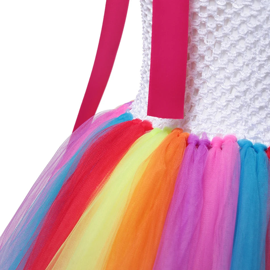 Princess Candy Dress CandyLand lollipop Costume Kids Tutu