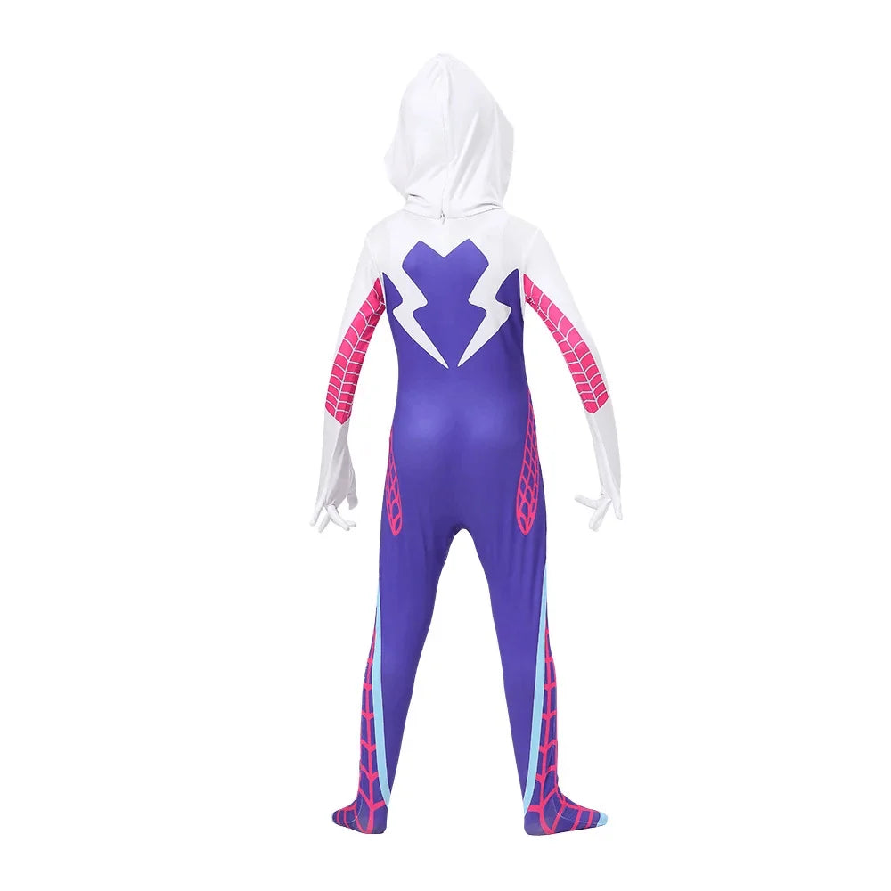 Marvel Spiderman Gwen Stacy Costume Kids