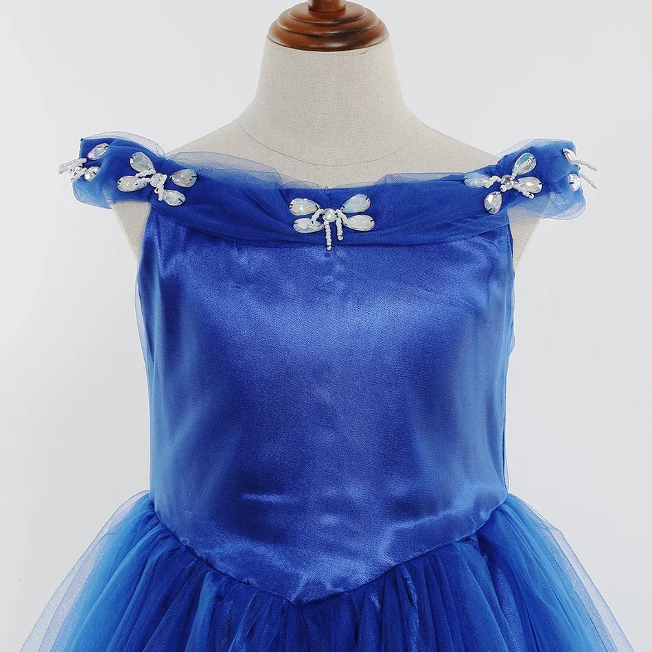 Cinderella Dress Princess Costumes Kids