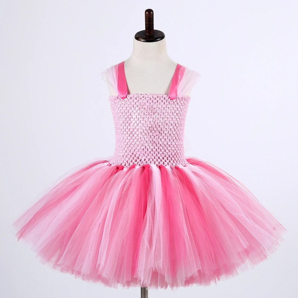 Pink Piglet Tutu Costume Kids