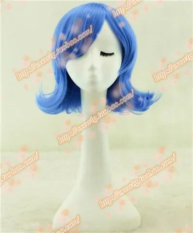 Inside Out Sadness Blue Synthetic Wig Accessory