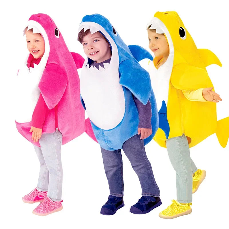 Shark Costume Family Baby Mom Dad Kids