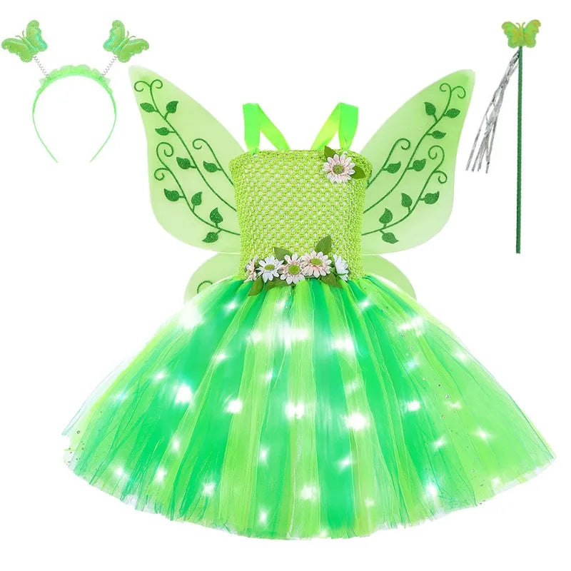 LED Fairy Tutu Costume Kids