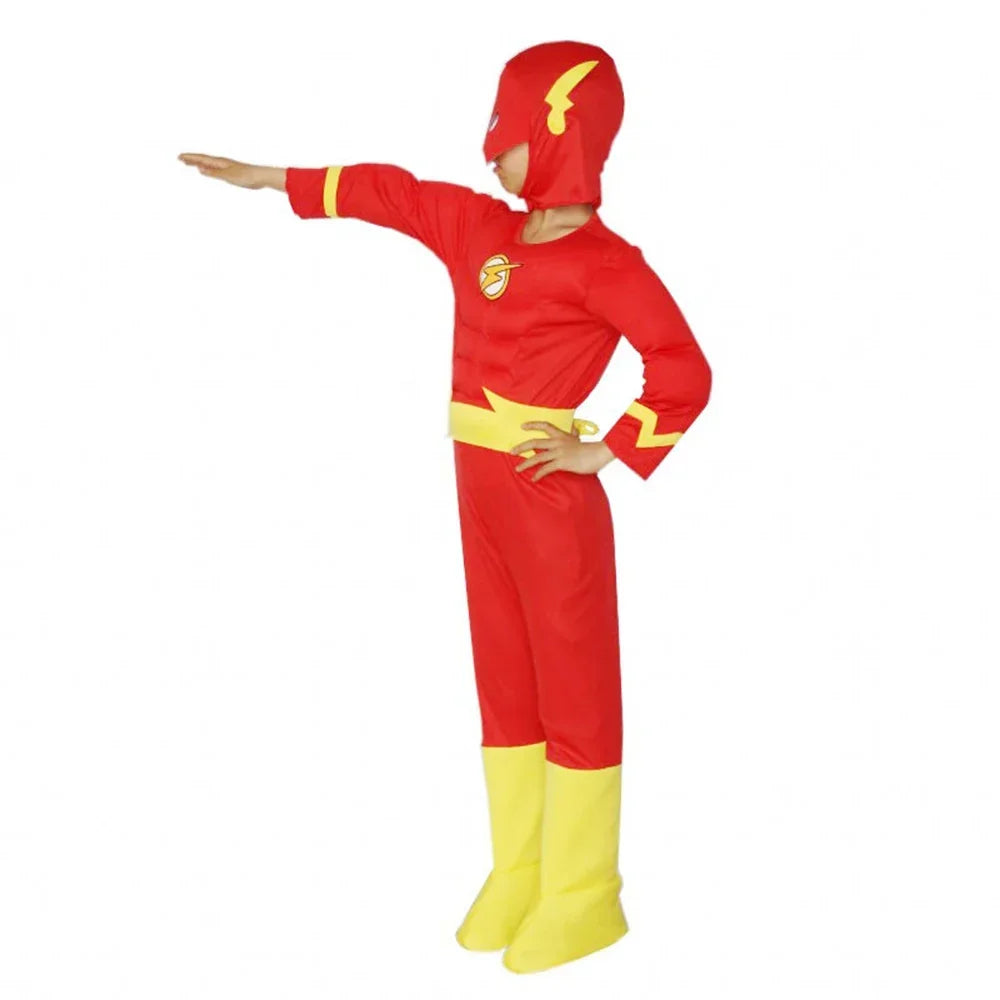 DC Flash Superhero Costume Kids