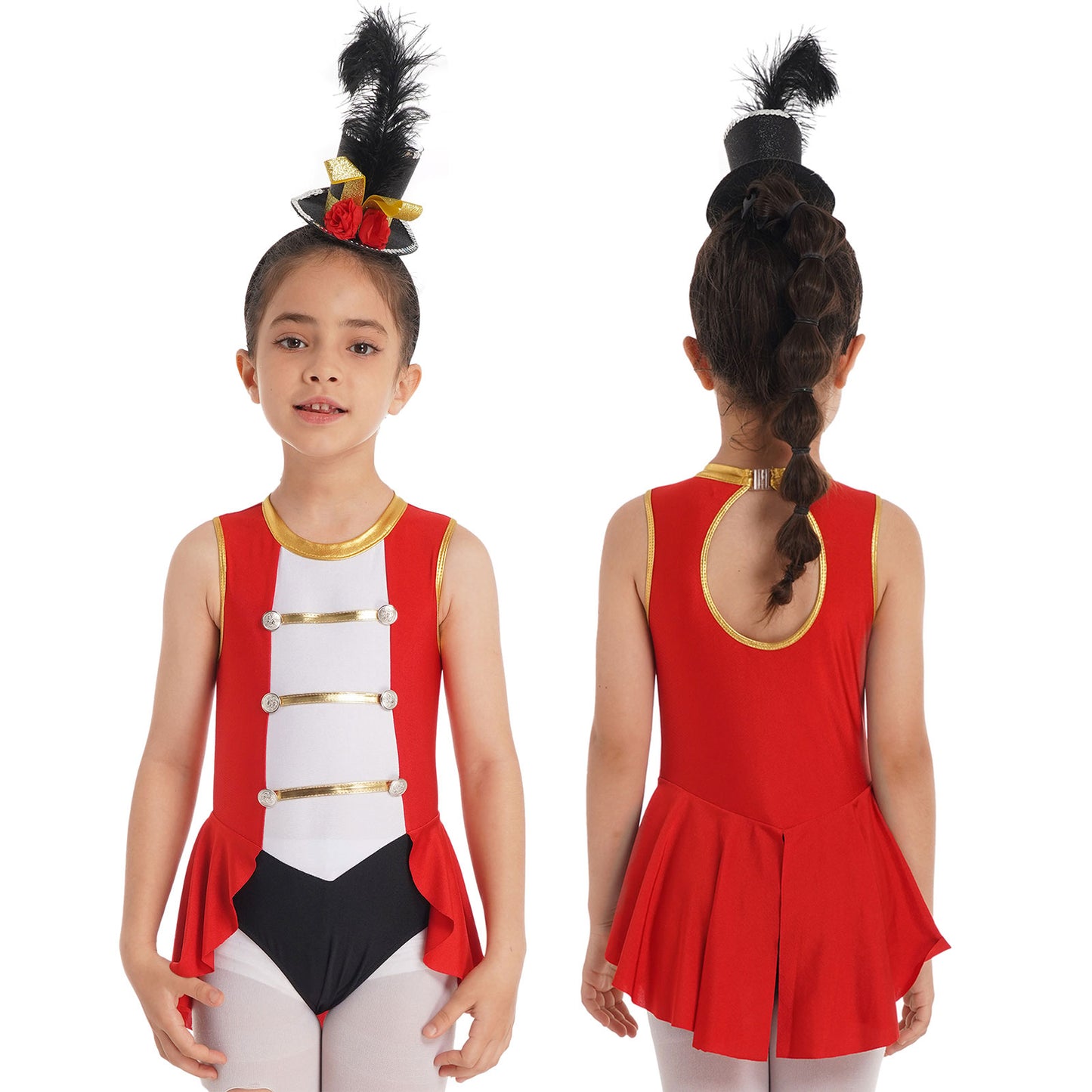 Circus Ringmaster Costumes Magician Kids