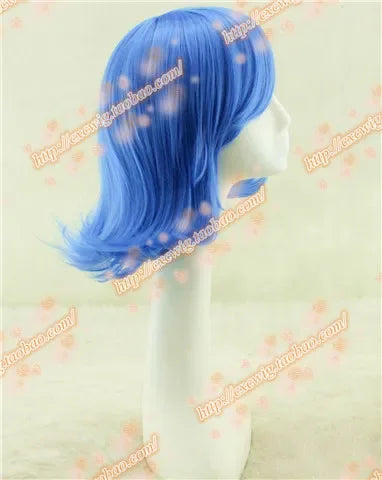 Inside Out Sadness Blue Synthetic Wig Accessory